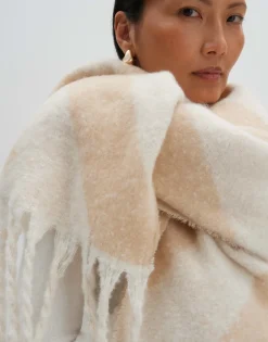 Sjaal Binto Scarf Beige Online Bestellen*OPUS Cheap