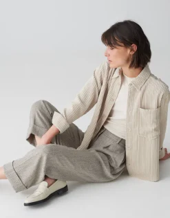 Slacks Mitina Remix Bruin Online Bestellen*OPUS Best Sale