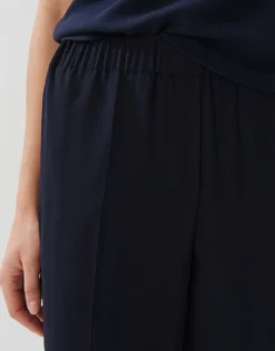 Slip-on Broek Carlah Blauw Online Bestellen*OPUS Best Sale