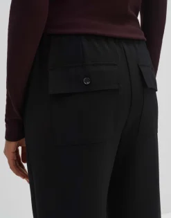 Slip-on Broek Celien Zwart Online Bestellen*OPUS Store