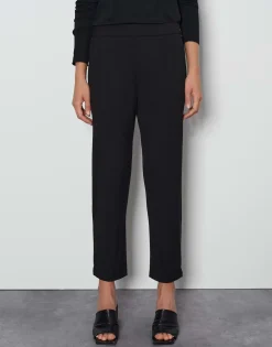 Slip-on Broek Charlie Pure Zwart Online Bestellen*OPUS Shop