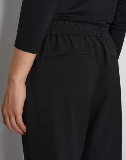Slip-on Broek Charlie Pure Zwart Online Bestellen*OPUS Shop