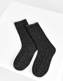 Sok Yanna Cashmere Grijs Online Bestellen*OPUS Discount