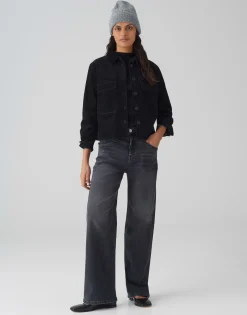 Spijkerjasje Hedra Zwart Online Bestellen*OPUS Fashion