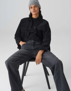 Spijkerjasje Hedra Zwart Online Bestellen*OPUS Fashion