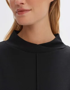 Sweatjurk Wabyni Zwart Online Bestellen*OPUS New
