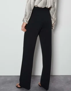 Sweatpants Cenya Texture Zwart Online Bestellen*OPUS Cheap