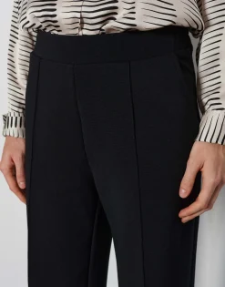 Sweatpants Cenya Texture Zwart Online Bestellen*OPUS Cheap