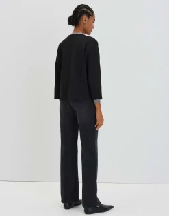 Sweatvest Uleiko Zwart Online Bestellen*OPUS Discount