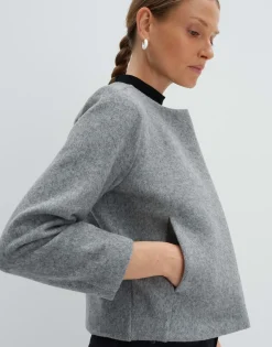 Sweatvest Utina Grijs Online Bestellen*OPUS Cheap