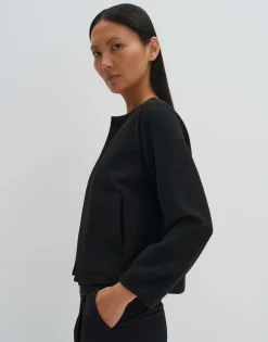 Sweatvest Utina Zwart Online Bestellen*OPUS Discount