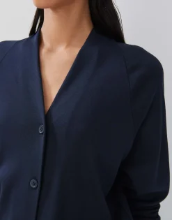 Sweatvest Uyakumi Blauw Online Bestellen*OPUS Best