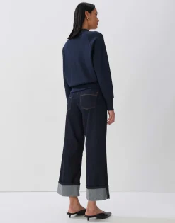 Sweatvest Uyakumi Blauw Online Bestellen*OPUS Best