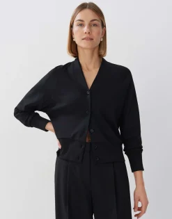Sweatvest Uyakumi Zwart Online Bestellen*OPUS Shop