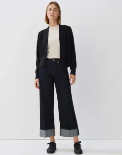 Sweatvest Uyakumi Zwart Online Bestellen*OPUS Shop