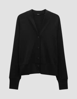 Sweatvest Uyakumi Zwart Online Bestellen*OPUS Shop