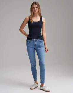 Topje Imilia Blauw Online Bestellen*OPUS Fashion