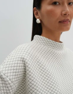 Trui Ucristal Detail Wit Online Bestellen*OPUS Store
