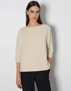 Trui Ushiny Detail Beige Online Bestellen*OPUS New