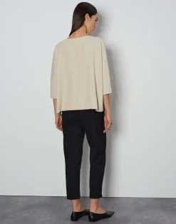 Trui Ushiny Detail Beige Online Bestellen*OPUS New