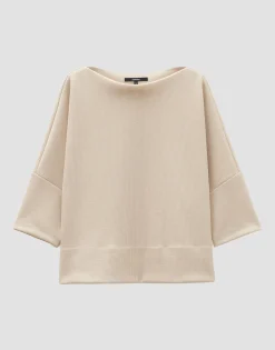 Trui Ushiny Detail Beige Online Bestellen*OPUS New