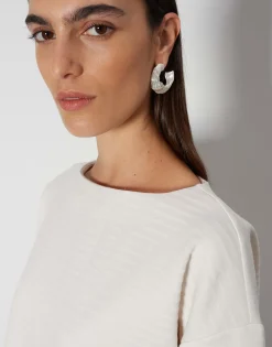 Trui Uvienna Wit Online Bestellen*OPUS Discount