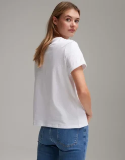 T-shirt Serz Wit Online Bestellen*OPUS Shop