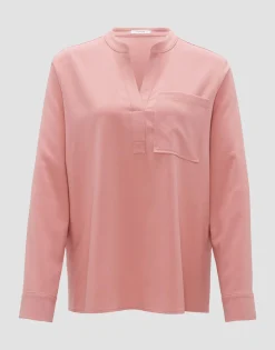 Tuniekblouse Fanell Roze Online Bestellen*OPUS Discount