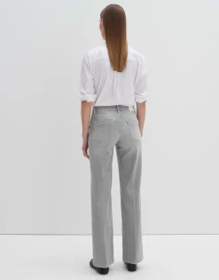 Uitlopende Jeans Carie Line Grijs Online Bestellen*OPUS Flash Sale