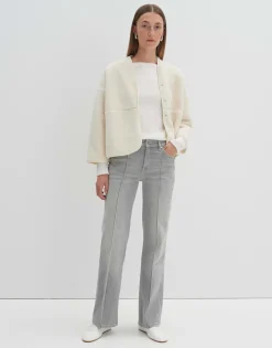 Uitlopende Jeans Carie Line Grijs Online Bestellen*OPUS Flash Sale