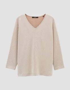 V-shirt Kayoma Beige Online Bestellen*OPUS Flash Sale