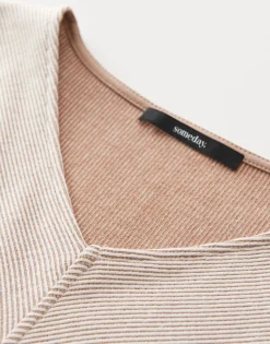 V-shirt Kayoma Beige Online Bestellen*OPUS Flash Sale