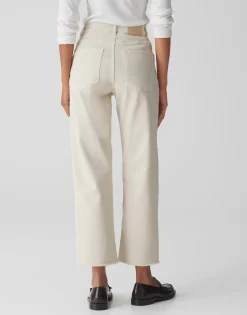 Wide Cropped Jeans Momito Color Beige Online Bestellen*OPUS Flash Sale
