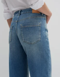 Wide Leg Jeans Cellma Iconic Blauw Online Bestellen*OPUS Sale