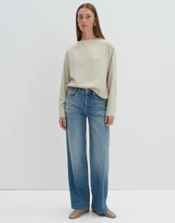 Wide Leg Jeans Cellma Iconic Blauw Online Bestellen*OPUS Sale