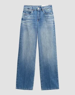 Wide Leg Jeans Cellma Iconic Blauw Online Bestellen*OPUS Sale