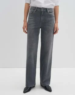 Wide Leg Jeans Cellma Iconic Grijs Online Bestellen*OPUS Hot