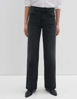 Wide Leg Jeans Cellma Iconic Zwart Online Bestellen*OPUS Online