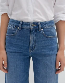 Wide Leg Jeans Cellma Palazzo Blauw Online Bestellen*OPUS Discount