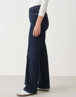 Wide Leg Jeans Marli Crisscross Blauw Online Bestellen*OPUS Best