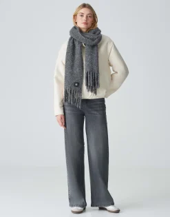 Wide Leg Jeans Marli Palazzo Grijs Online Bestellen*OPUS Fashion