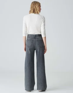 Wide Leg Jeans Marli Palazzo Grijs Online Bestellen*OPUS Fashion