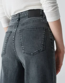 Wide Leg Jeans Marli Palazzo Grijs Online Bestellen*OPUS Fashion