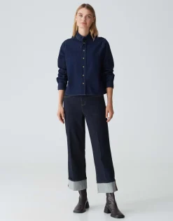 Wide Leg Jeans Mipo Blauw Online Bestellen*OPUS Sale