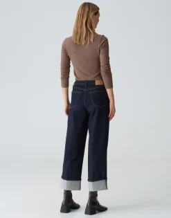 Wide Leg Jeans Mipo Blauw Online Bestellen*OPUS Sale