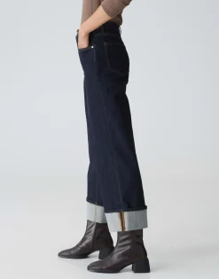 Wide Leg Jeans Mipo Blauw Online Bestellen*OPUS Sale