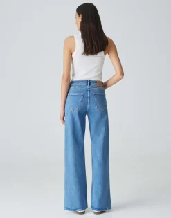 Wide Leg Jeans Miva Palazzo Blauw Online Bestellen*OPUS Cheap