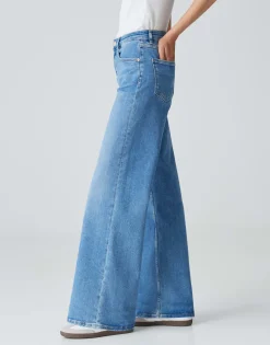 Wide Leg Jeans Miva Palazzo Blauw Online Bestellen*OPUS Cheap