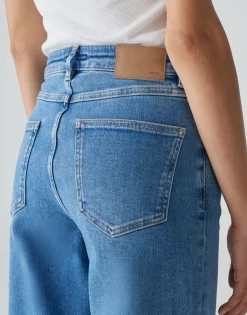 Wide Leg Jeans Miva Palazzo Blauw Online Bestellen*OPUS Cheap