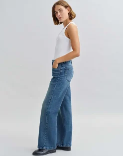 Wide Leg Jeans Mivy Blauw Online Bestellen*OPUS Best Sale